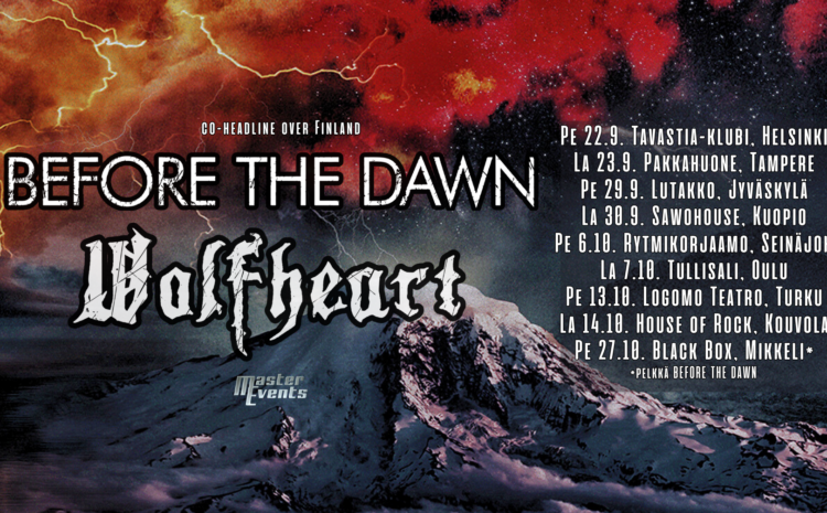  30.9.23 Before The Dawn & Wolfheart